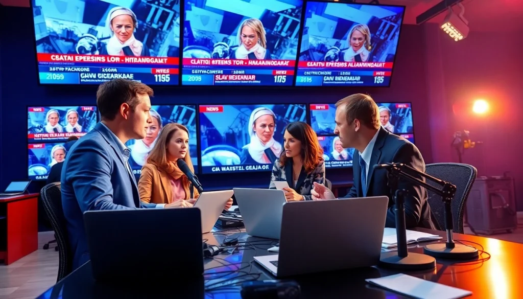 Capture breaking news updates on https://www.slavicsac.com with diverse journalists in an active newsroom.