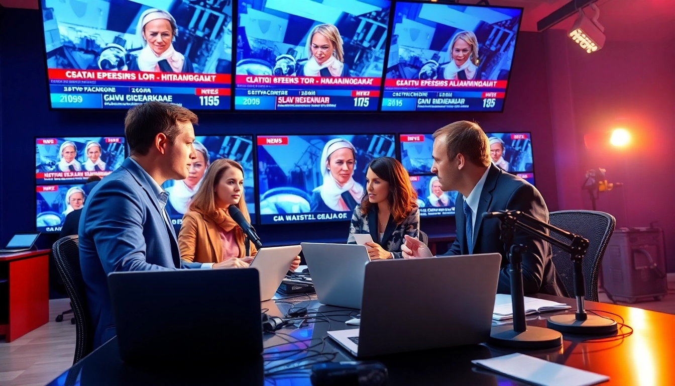 Capture breaking news updates on https://www.slavicsac.com with diverse journalists in an active newsroom.