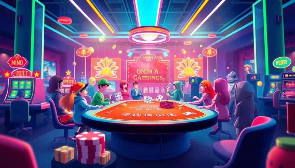 Engaging scene from https://mega888tm.club showcasing a lively online gaming atmosphere.