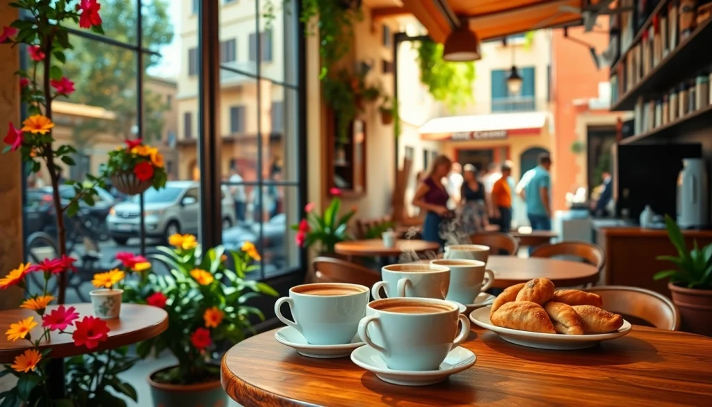 Visitez le café traditionnel espagne pour déguster un café frappé et de délicieuses pâtisseries.