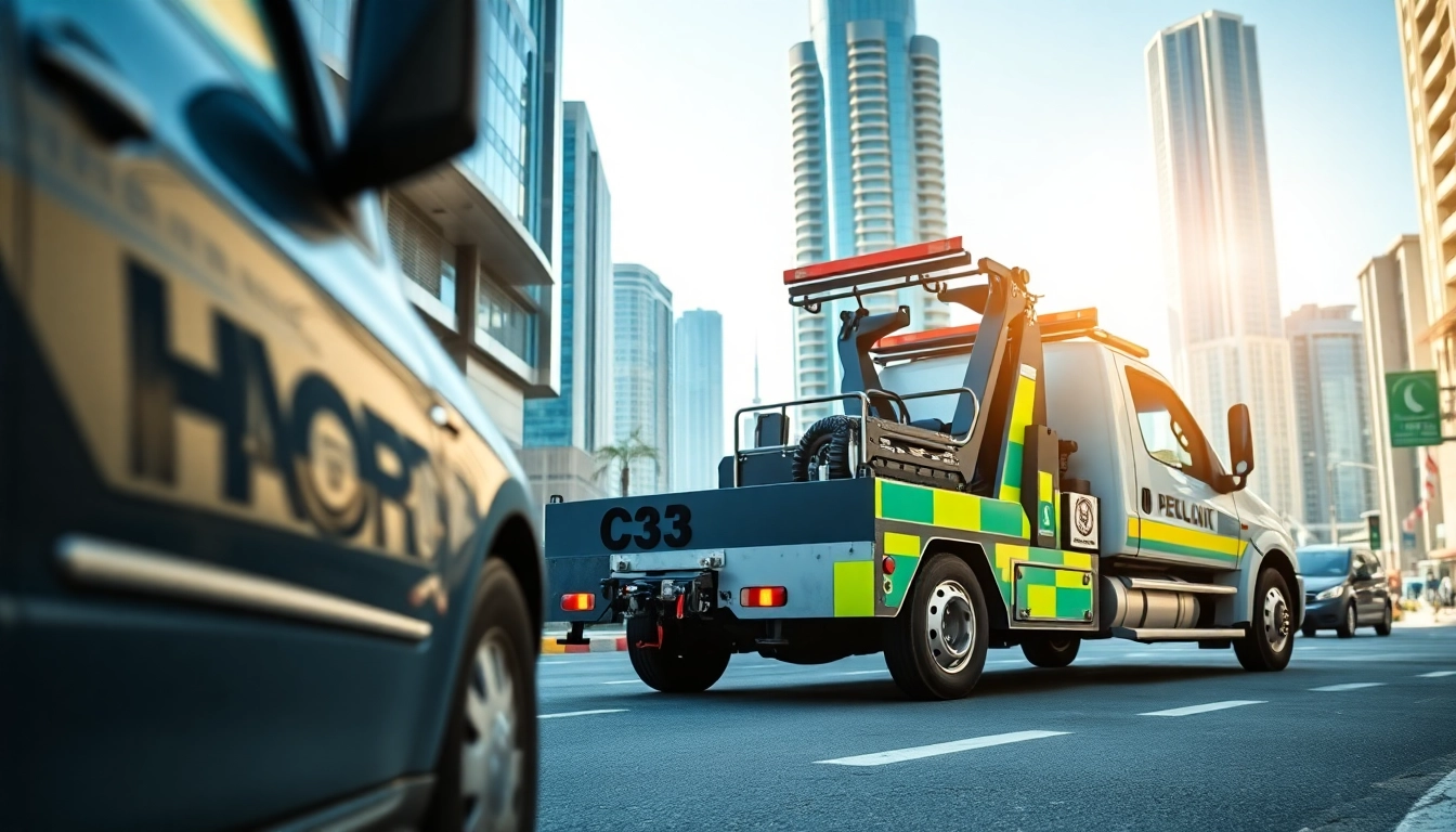 Experience fast car recovery in Dubai with https://trtrecoveryuae.com's reliable services.
