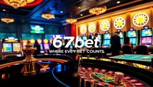 Excited players enjoying games at the 67bet casino platform, showcasing diverse gambling activities.
