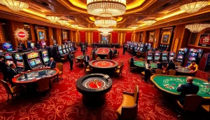 Experience the excitement of gambling at VN88 with vibrant casino tables and thrilling games.