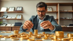 Goldankauf in der Nähe durch einen Experten geprüft und bewertet.