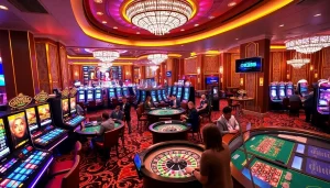 Experience the excitement of OK365 Trang chủ with thrilling casino games and vibrant atmospheres.