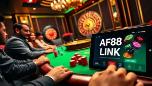 Experience excitement at AF88 LINK with vibrant casino games and live betting action.