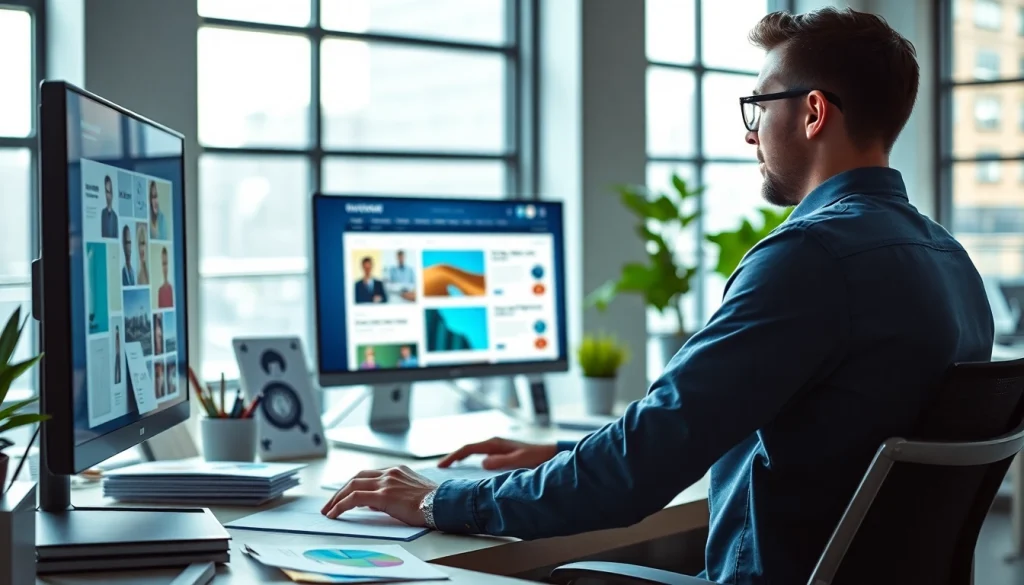 Créer des designs créatifs pour bourgogne-com.fr avec un designer graphique en pleine action.