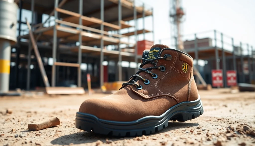 Showcasing Safetoe steel toe shoes Kenya with a focus on their robust design for workplace safety.