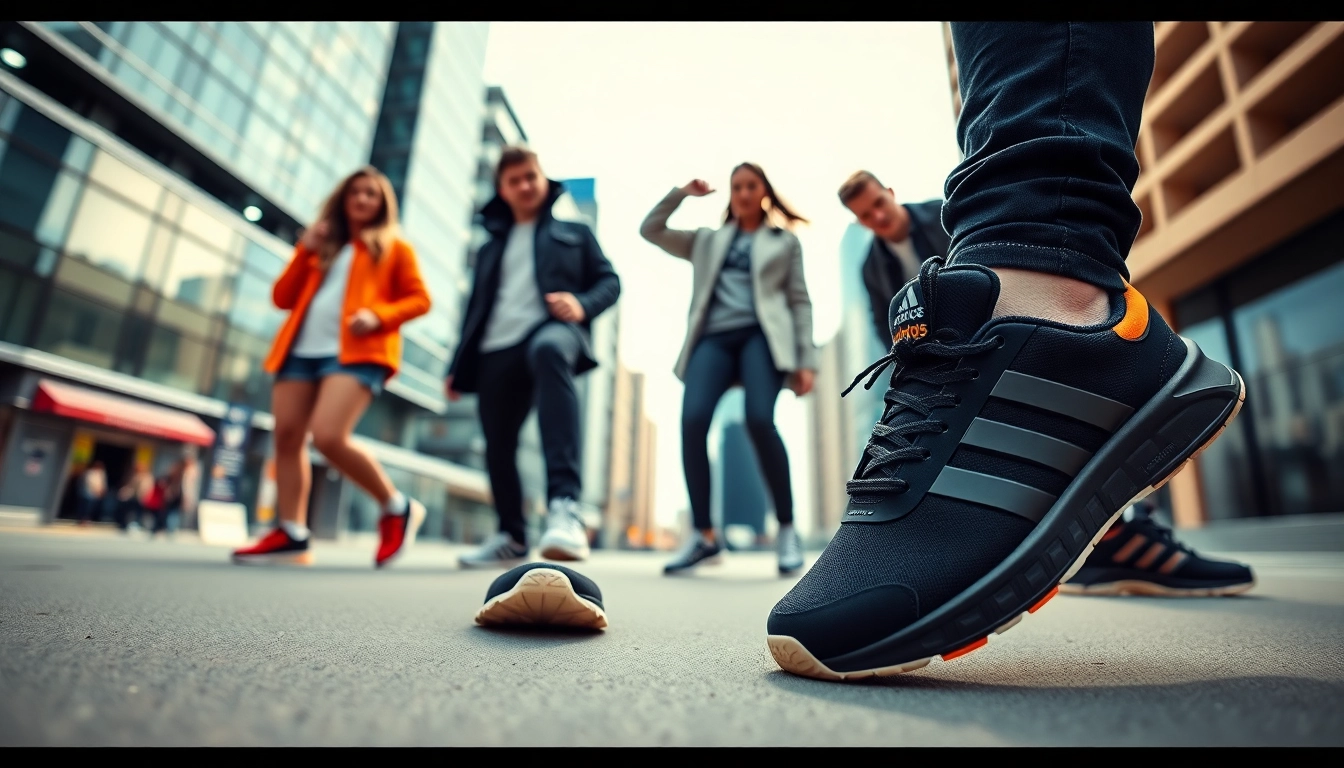 Les chaussures Adidas présentées sur la plateforme adidasfluxpascher.fr avec style et modernité.
