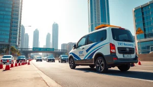 https://trtrecoveryuae.com provides professional car recovery service amid Dubai's urban landscape.