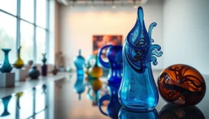 Découvrez l'art unique au kostaboda-artgallery.fr avec des sculptures en verre éclatantes.