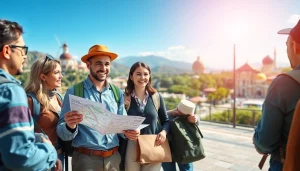 Nuvelios.org의 여행 기획을 돕는 쾌적한 풍경과 다양한 여행자들입니다.