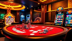Experience the excitement of high-stakes poker at sinbet.ink with vibrant elements and professional gaming.