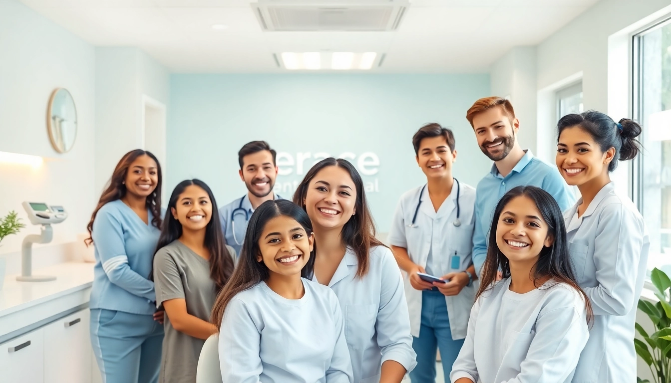 Smiling patients in a dental clinic exploring braces Malaysia options.