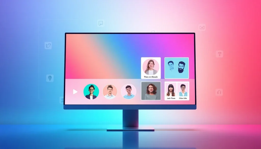 Profile pic maker interface showcasing diverse styles for vibrant profile pictures.