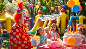 Celebrate children's fun at https://www.tcspecialentertainment4u.com with balloons and vibrant birthday decor.
