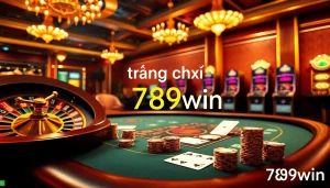 Experience the thrill of gaming on trang chủ 789win with bright casino table visuals and poker action.