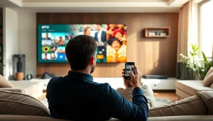 Stream IPTV effortlessly with stunning services from https://bosstv.ca in a modern living environment.