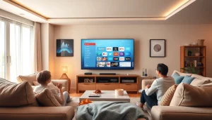 Engage with high-quality content on https://bosstv.ca through a modern IPTV service experience in a cozy environment.