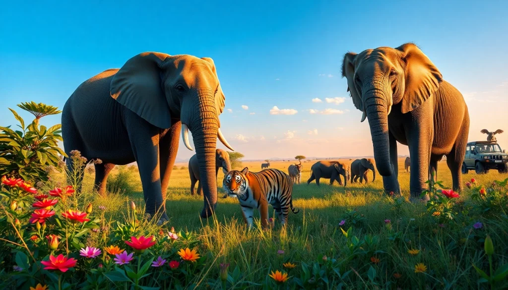 Admire la splendeur des animaux sauvages sur pandachi.fr, mettant en valeur leur habitat naturel.