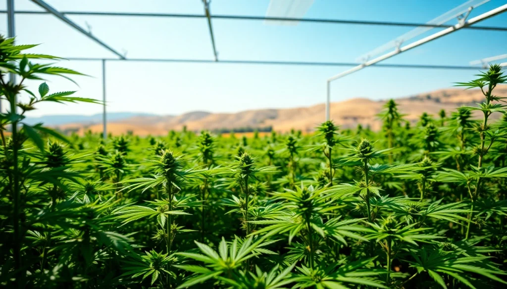 Découverte du canabis espagne dans une culture florissante au soleil