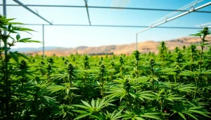 Découverte du canabis espagne dans une culture florissante au soleil