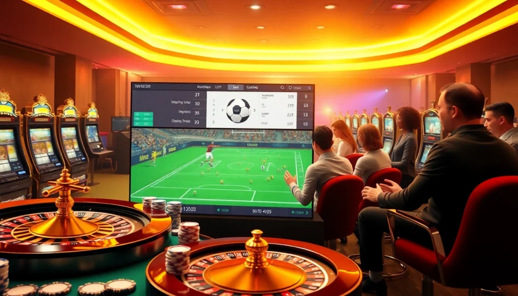 Experience thrilling live soccer streaming on luongsontv with an engaging gambling interface.
