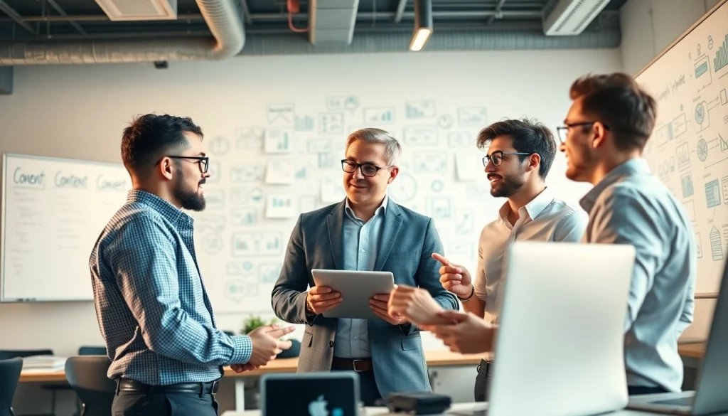 Enhance visibility with engaging content strategies at https://spectacle.com.ua in a modern workspace.