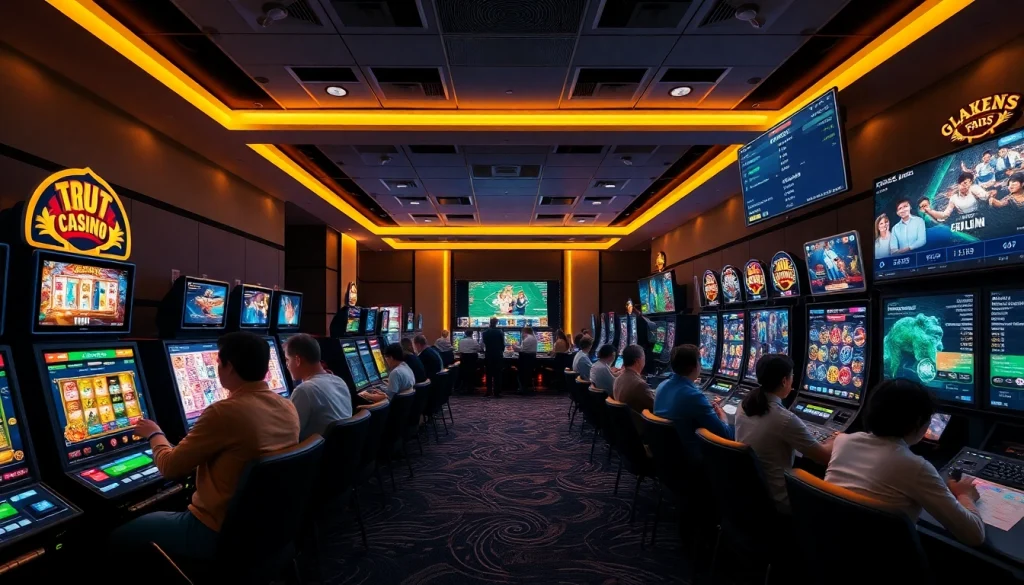 Exciting online casino scene showcasing vibrant games and seamless user experience at https://tha-bet.pro/.