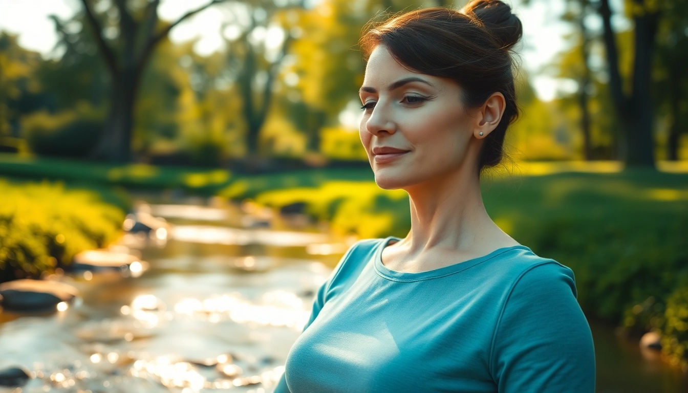 Exercising sophrologieetbienetre.fr en pleine nature pour un bien-être ultime.