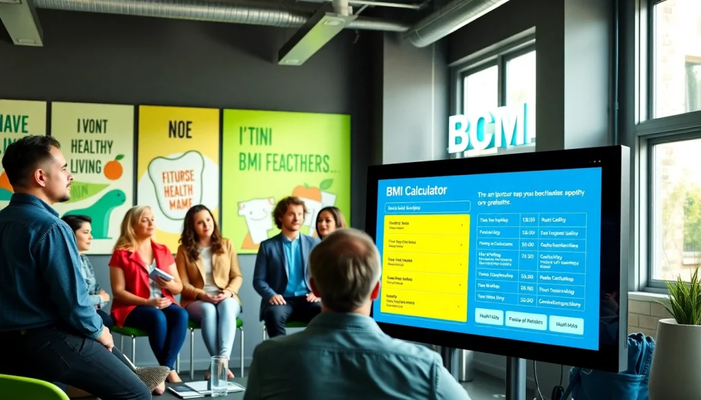 Use the bmi calculator at an interactive workshop for healthy lifestyle insights.