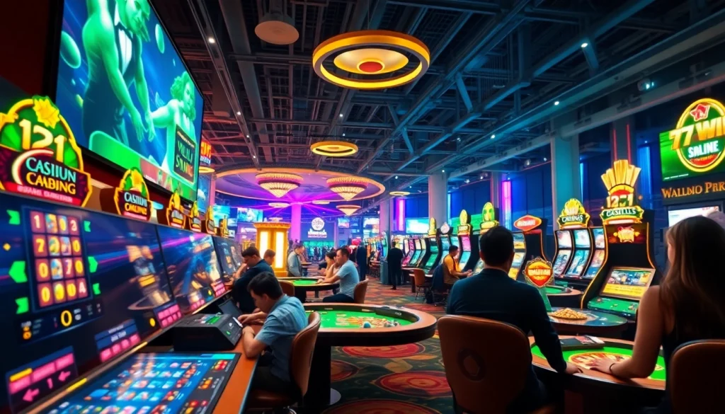 Experience the thrill of 78WIN's online casino with engaging games and vibrant graphics.