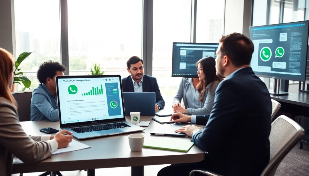 Understanding What is a CRM for WhatsApp through team collaboration in a modern setting