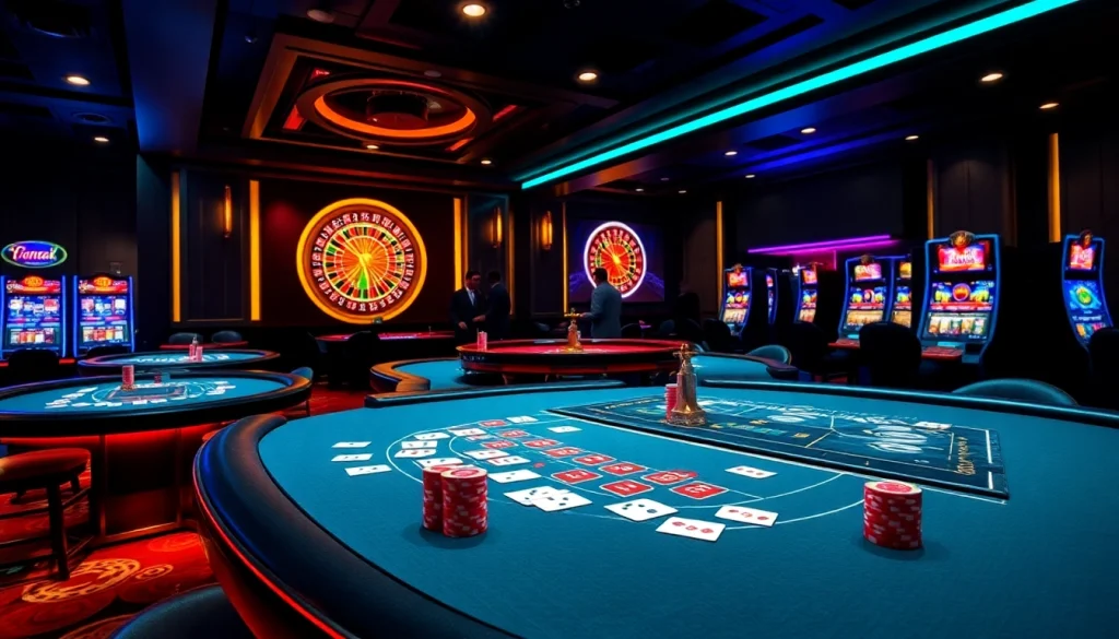 Experience the thrill of the game vmax at a luxurious casino table with vibrant action.