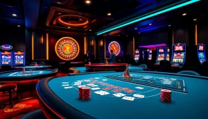 Experience the thrill of the game vmax at a luxurious casino table with vibrant action.