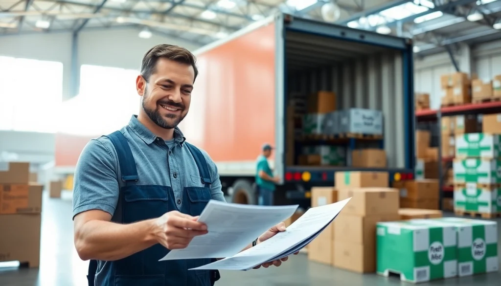 Interstate overs being handled by a professional moving team in an organized setting.