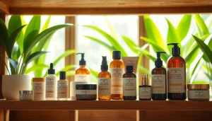 Ekologiska kosmetika iš natūralių ingredientų puikiai pristatyta ekologiškuose buteliuose.