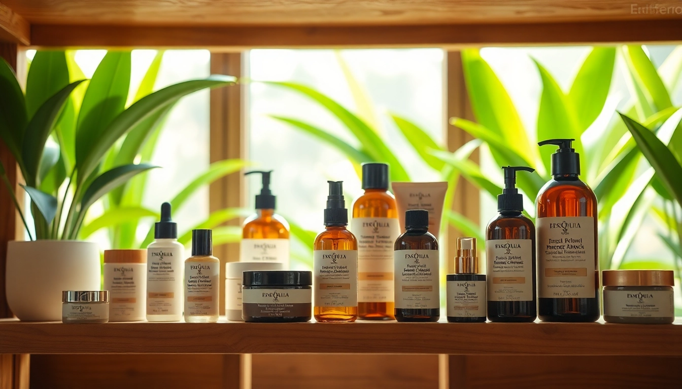 Ekologiska kosmetika iš natūralių ingredientų puikiai pristatyta ekologiškuose buteliuose.