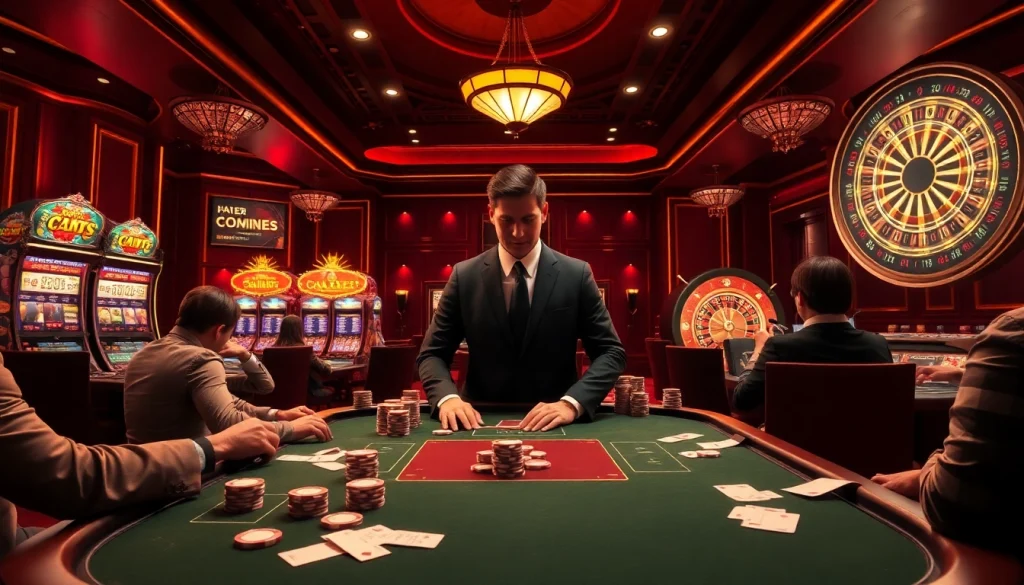 Experience the excitement of gambling at nhà cái 88t with intense poker action and vibrant slot machines.