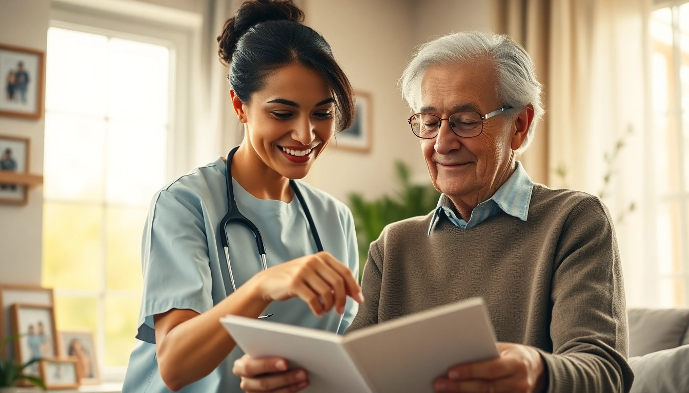 Experienced caregiver provides in home care austin tx to a senior in a nurturing setting.