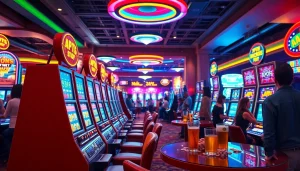 Menangkan slot deposit 1k dengan mesin yang menarik dan suasana kasino yang hidup.