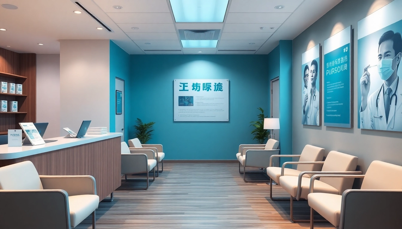 現代的な医療クリニックの温かい待合室での包茎手術 おすすめ