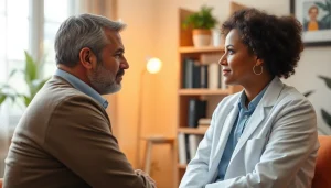 Engaging session with the best psychiatrist in dubai showcasing a professional and caring environment.