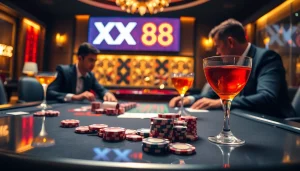 Experience the thrill at XX 88 with intense card games and vibrant casino atmosphere.