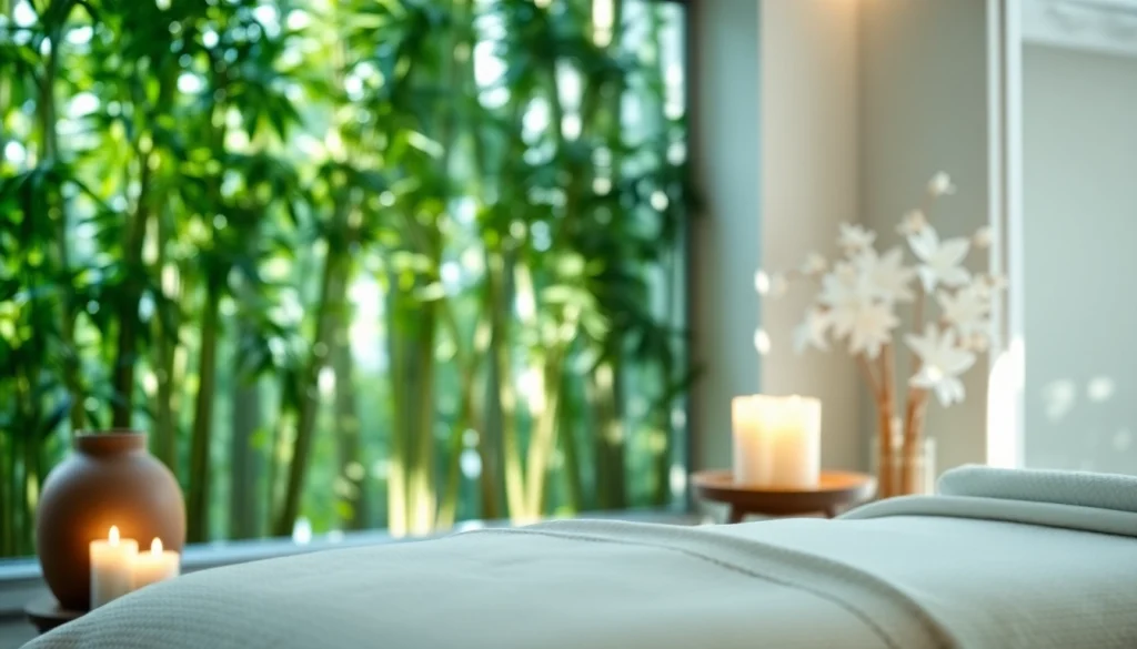 Experience tranquility at the best beauty spas near me, with serene massage areas and calming decor.