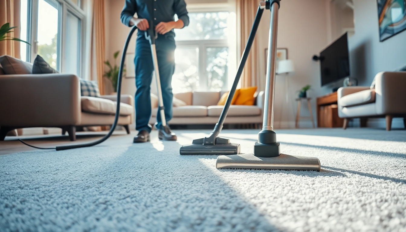Skilled carpet cleaners roseville ca transforming a living room with expert techniques.