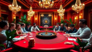 Update your bóng đá scores while enjoying an exciting casino poker game setting.