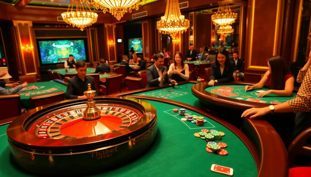 Experience the thrill of gambling at Thabet Vegas with vibrant casino action and winning moments.