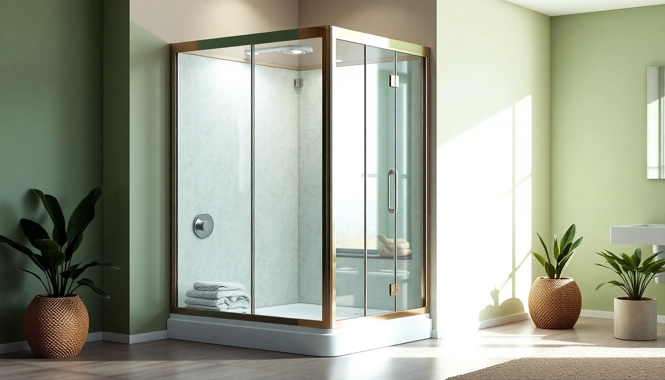 Erleben Sie eine stilvolle duschkabine 80x80 eckeinstieg in einem modernen Badezimmer mit eleganten Details.