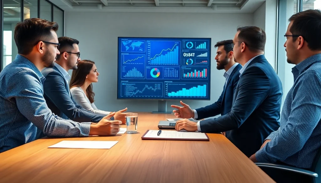 Engaging visual showcasing competitive intelligence faqs in a collaborative office setting.